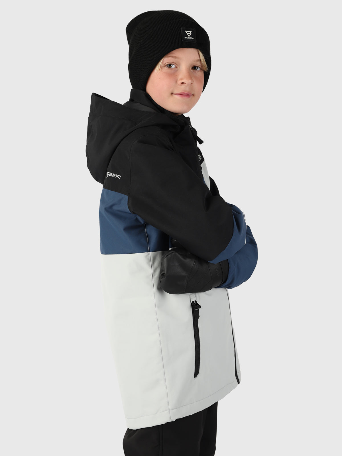 Flynnery Jungen Skijacke | Grau