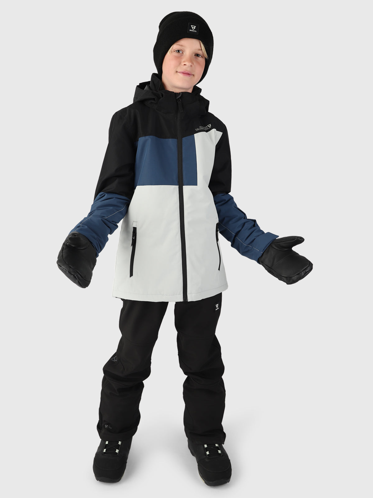 Flynnery Jungen Skijacke | Grau