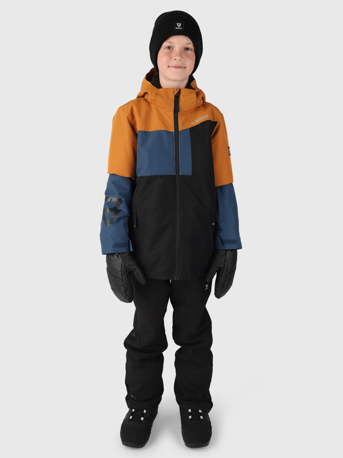 Flynnery Jongens Ski Jas | Zwart