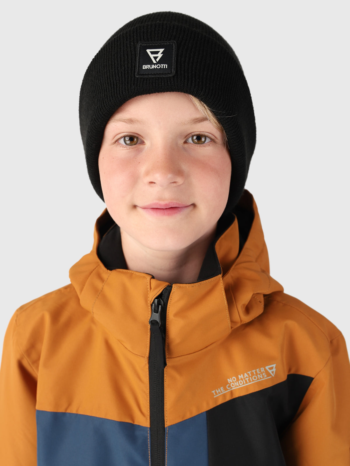 Flynnery Jongens Ski Jas | Zwart
