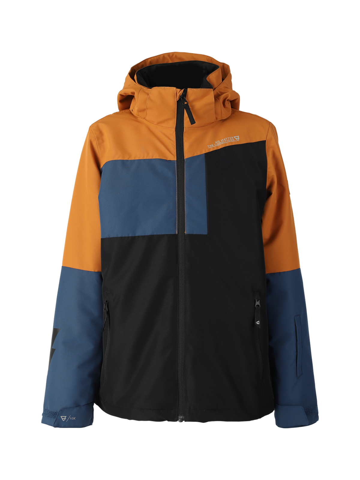 Flynnery Jongens Ski Jas | Zwart