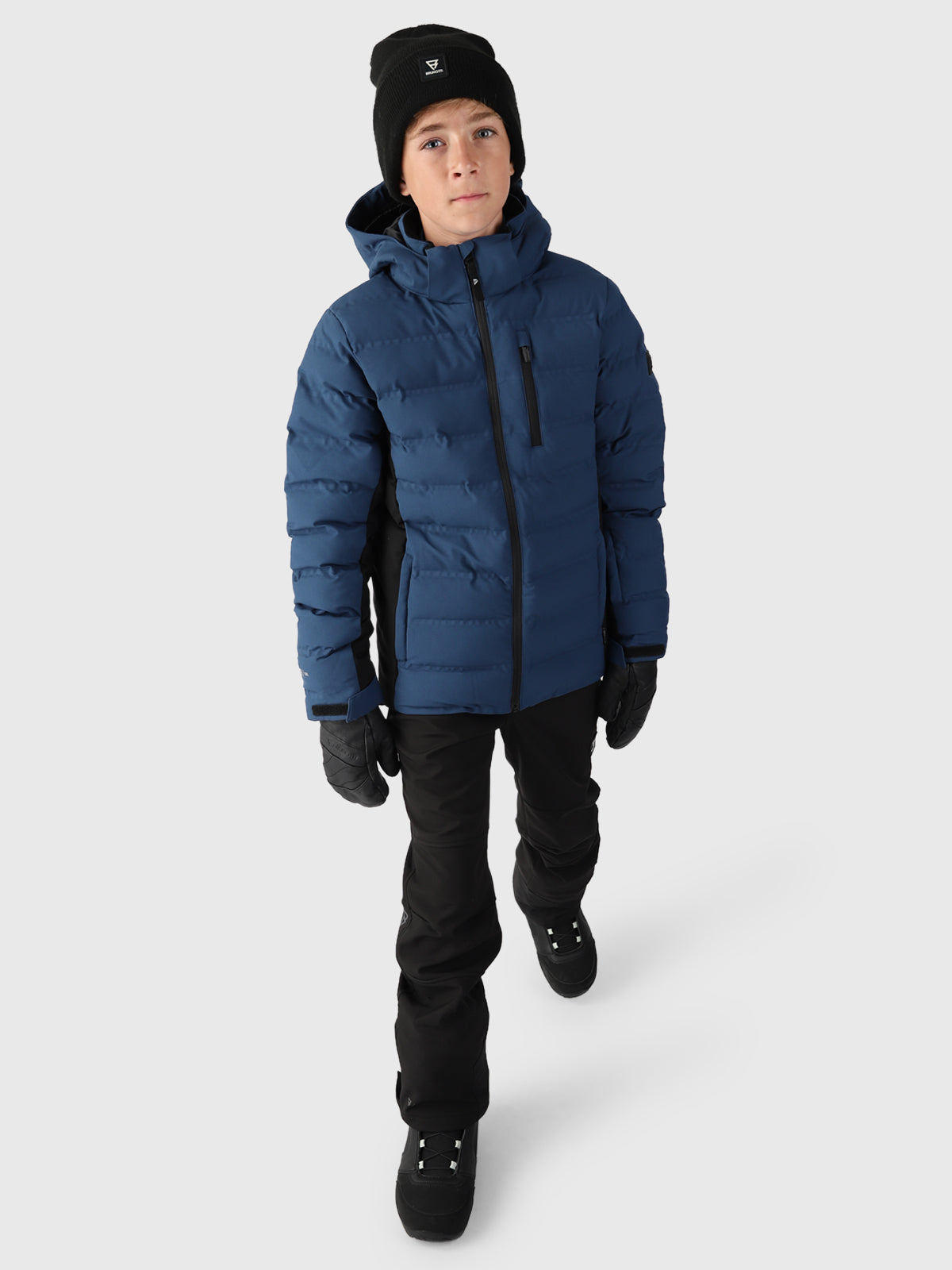 Sanclairy Jungen Puffer Skijacke | Blau