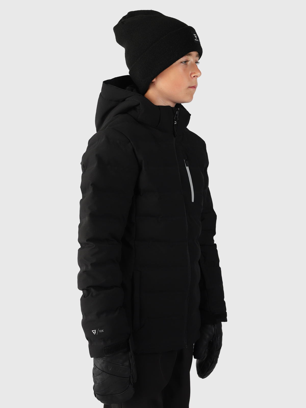 Sanclairy Jongens Puffer Ski Jas | Zwart