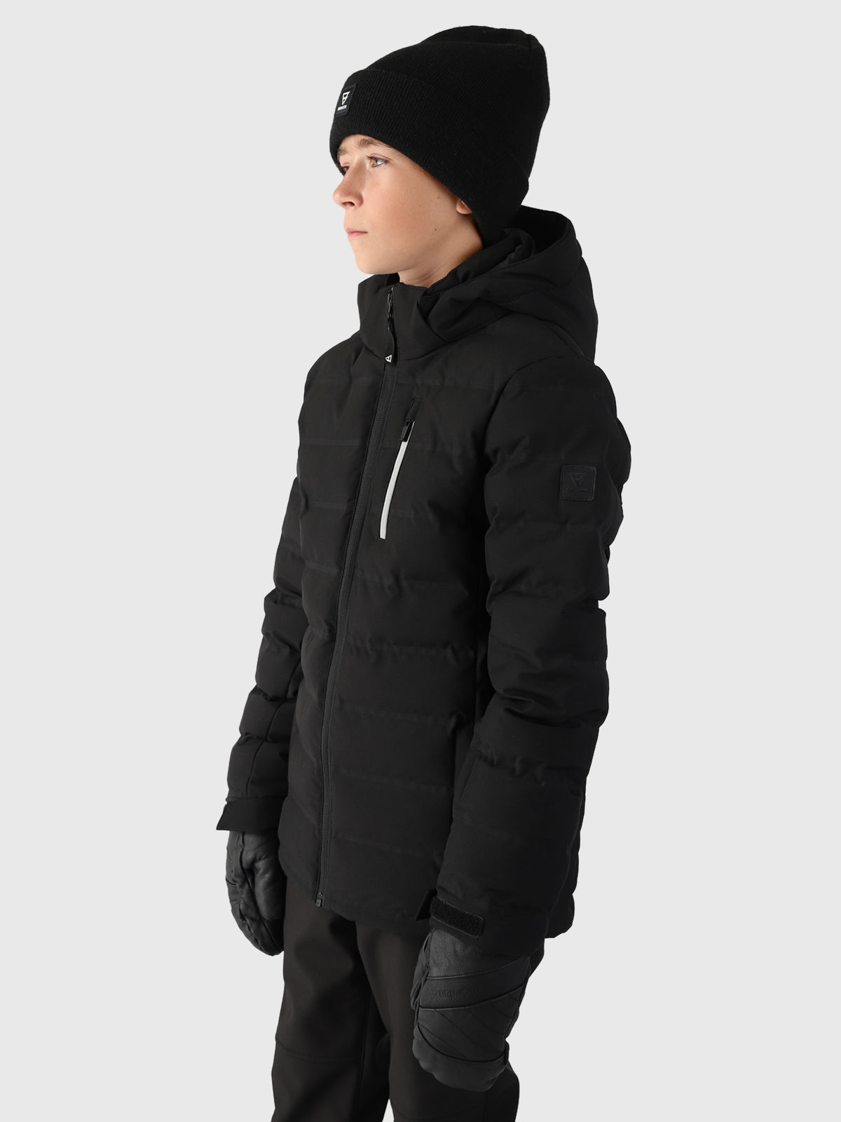 Sanclairy Jongens Puffer Ski Jas | Zwart