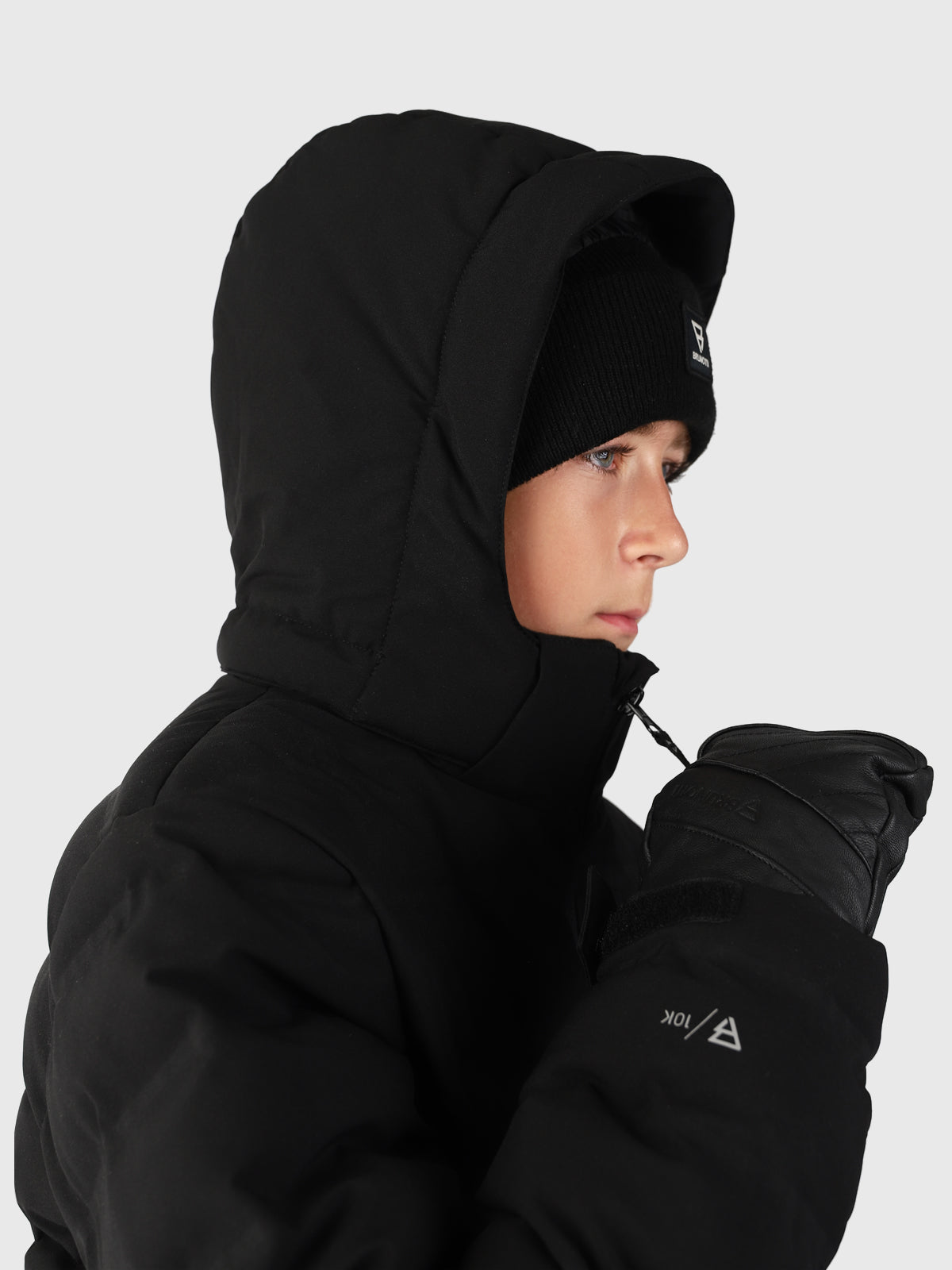 Sanclairy Jongens Puffer Ski Jas | Zwart