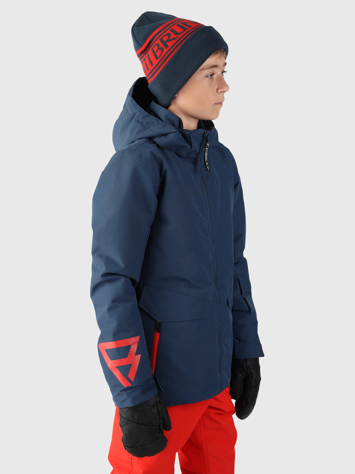 Barony Jungen Skijacke | Blau