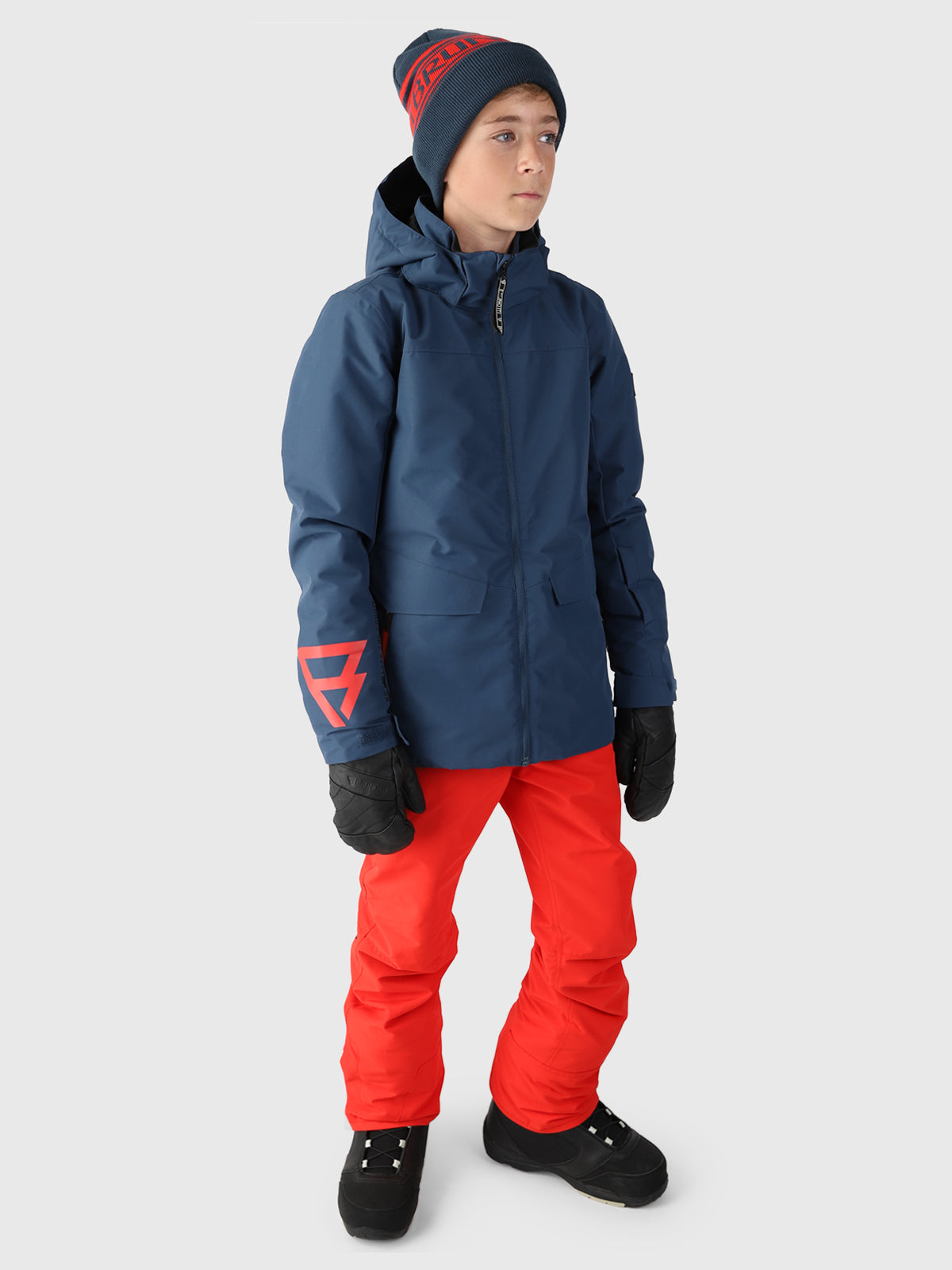 Barony Jongens Ski Jas | Blauw