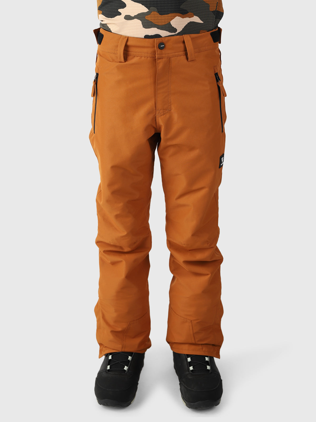 Footraily Boys Snow Pants | Brown