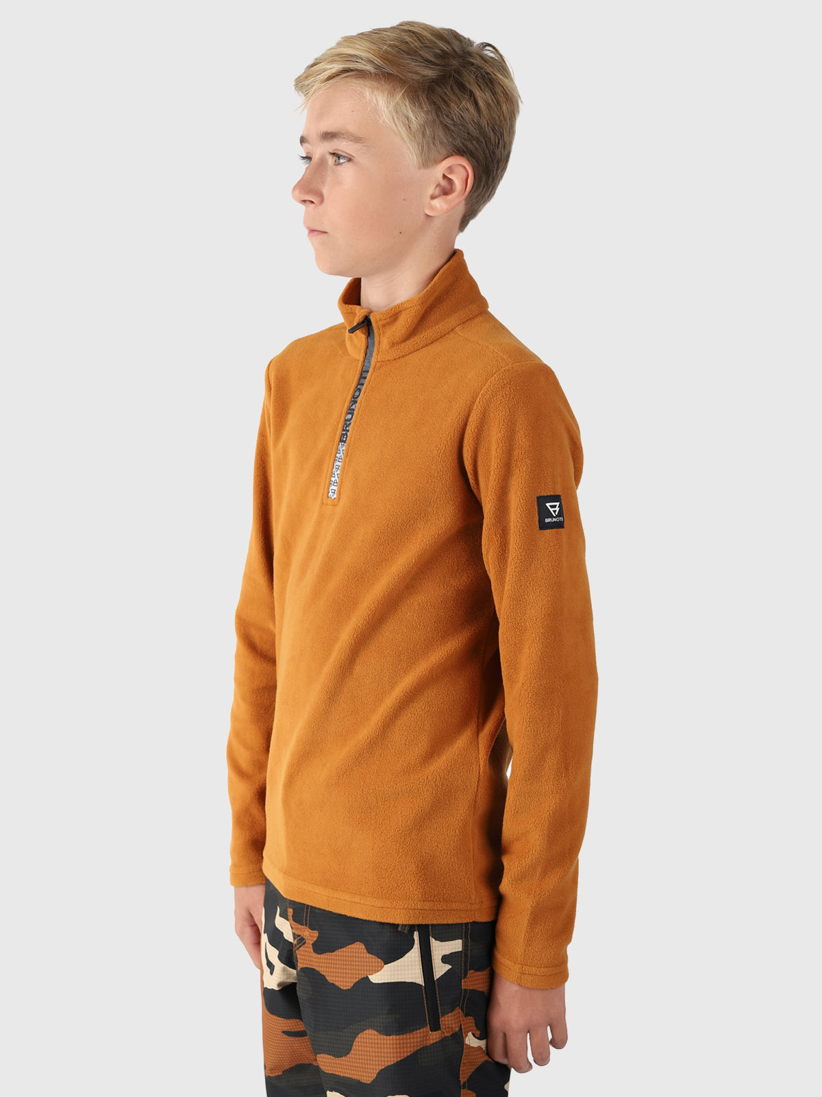 Tenny Boys Fleece | Brown