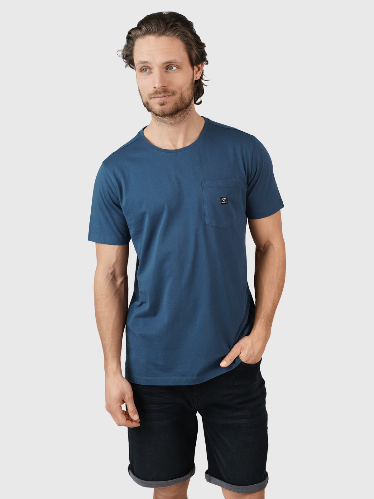 Axle-N Heren T-shirt | Blauw