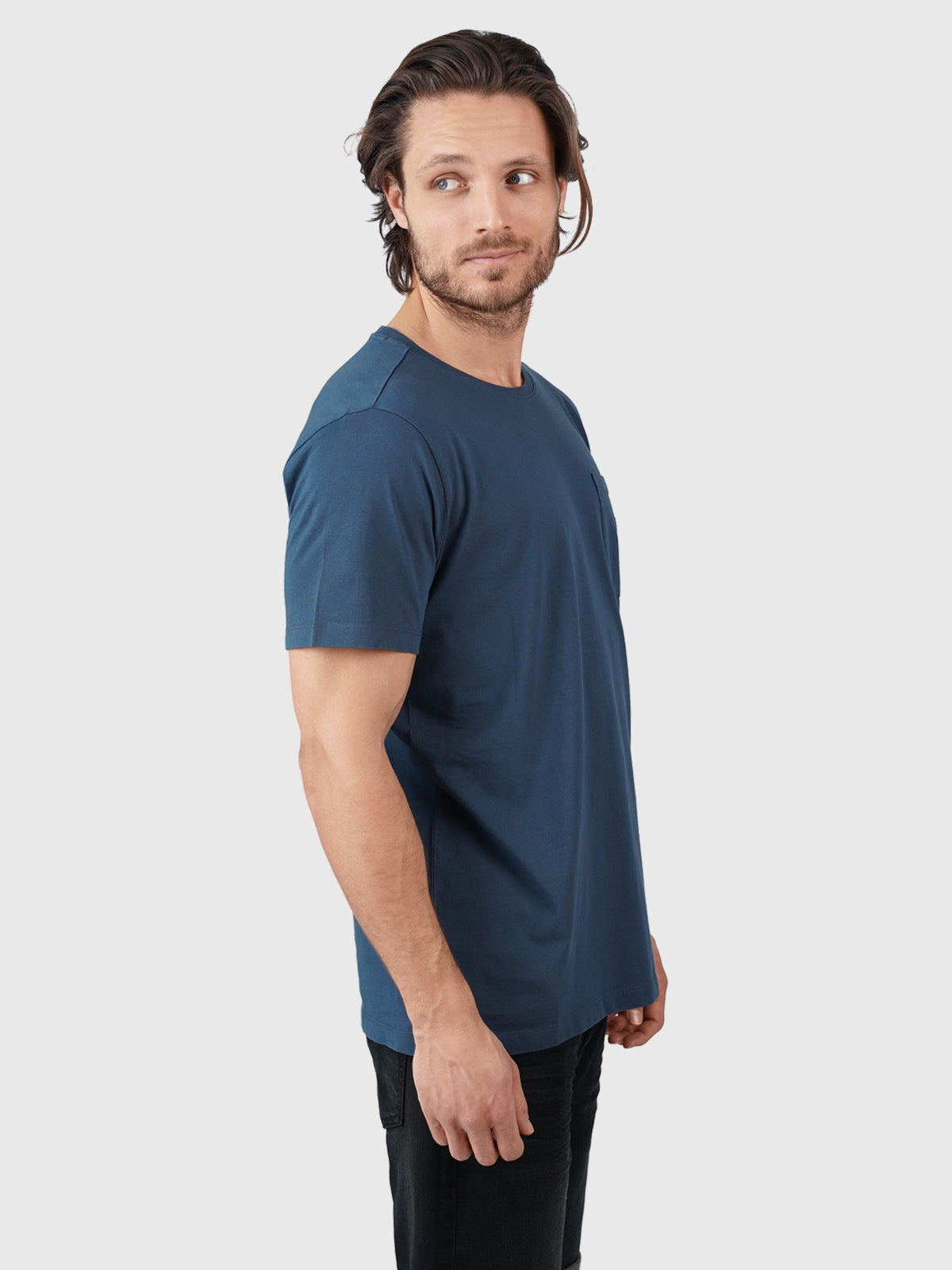 Axle-N Men T-Shirt | Blue