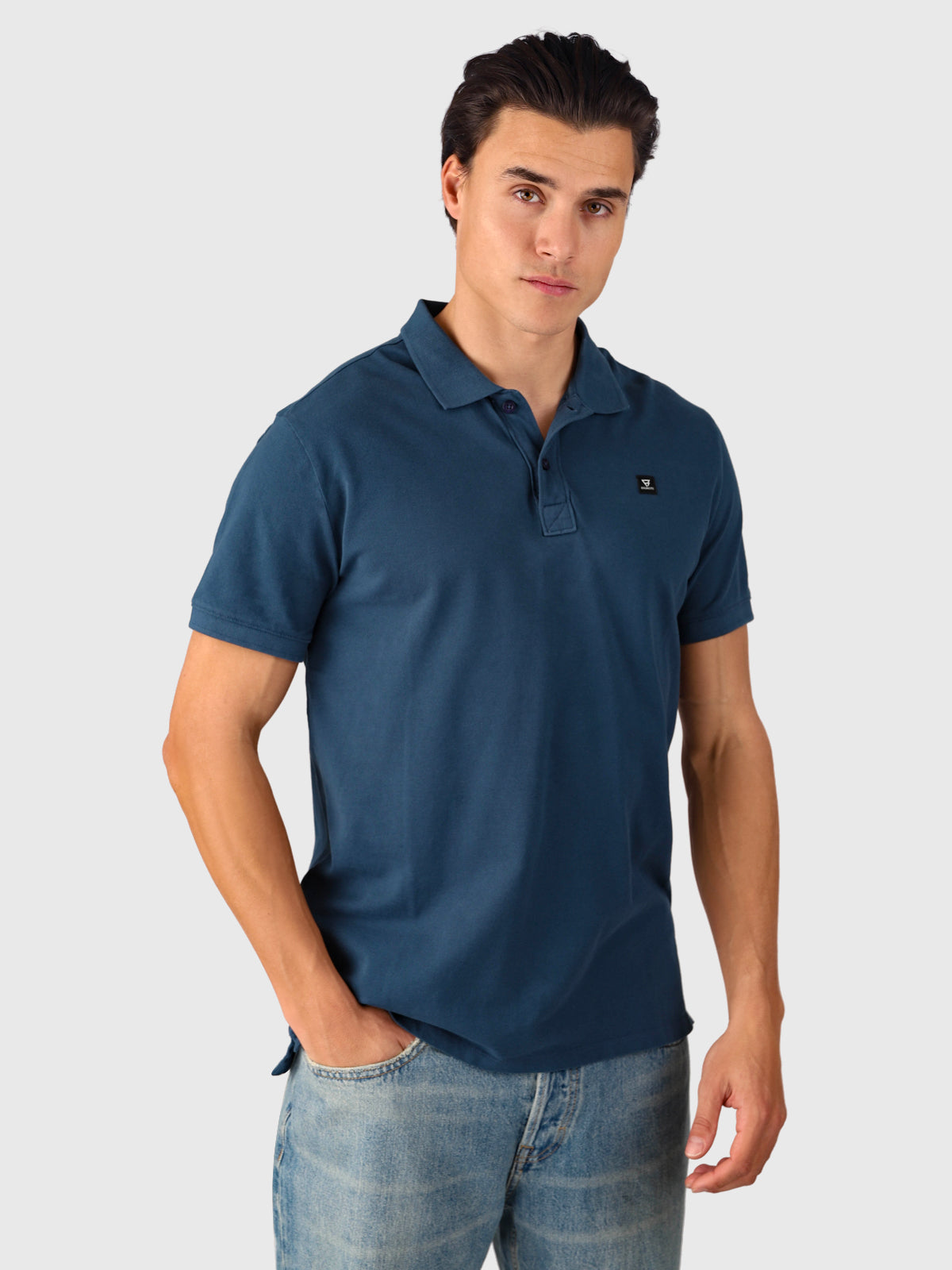 TavECO-N Herren Polo Shortsleeve | Blau