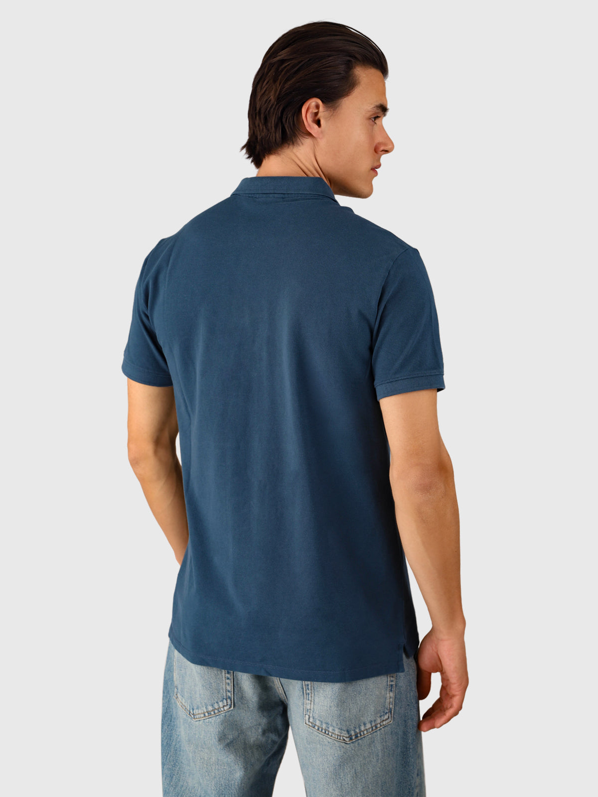 TavECO-N Herren Polo Shortsleeve | Blau