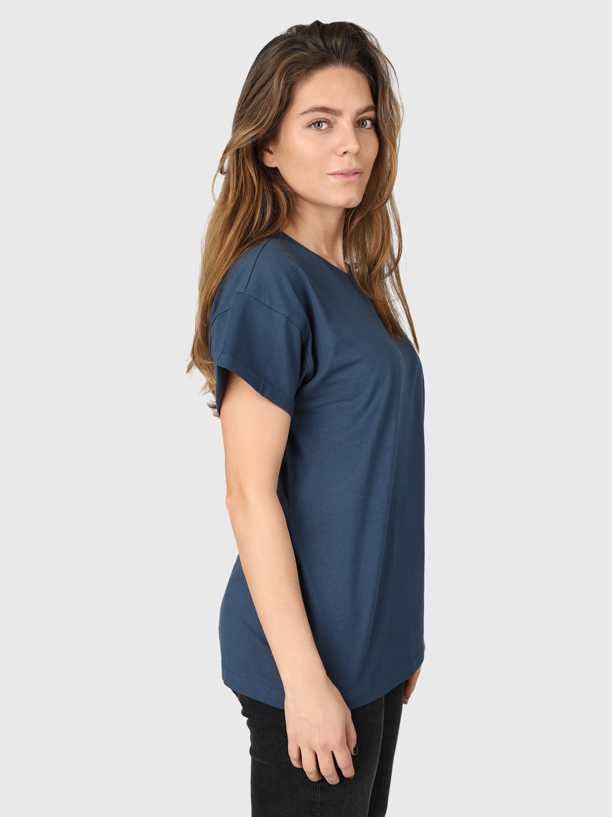 Samira-R Damen T-Shirt | Blau