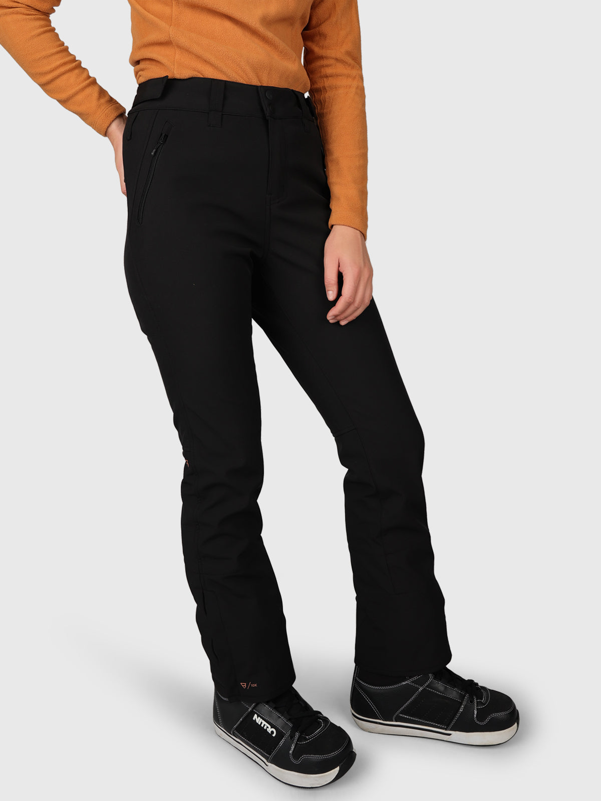 Tavors-N Women Softshell Snow Pants | Black