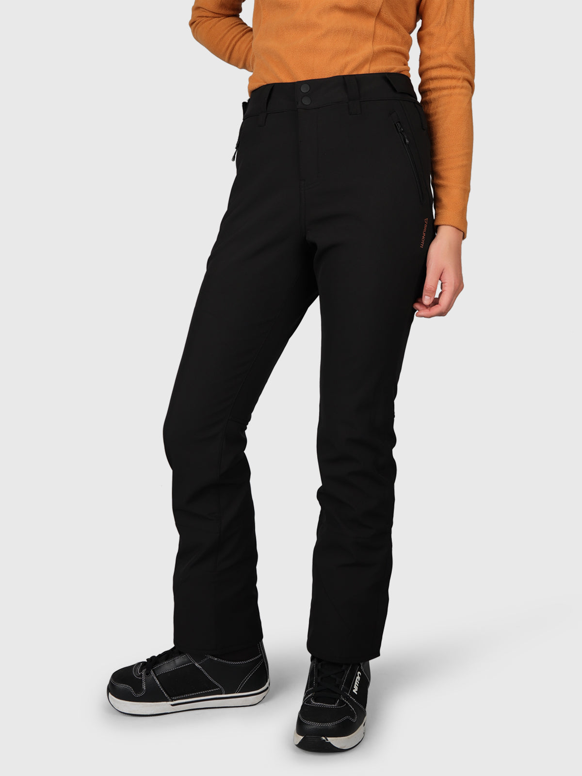 Tavors-N Damen Softshell Skihose | Schwarz