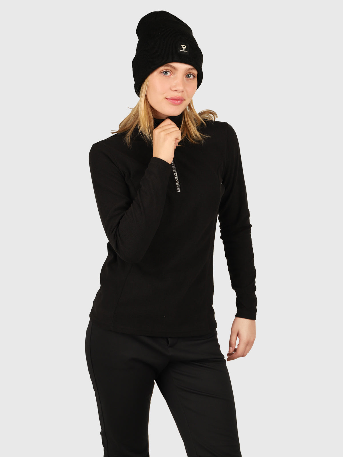 Misma-N Dames Fleece | Zwart