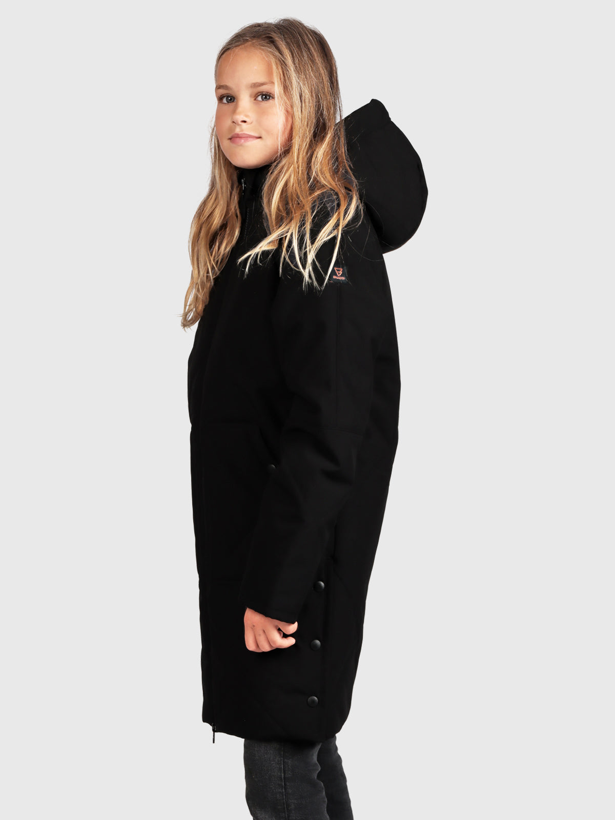 Madwelly Mädchen Puffer Jacke | Schwarz