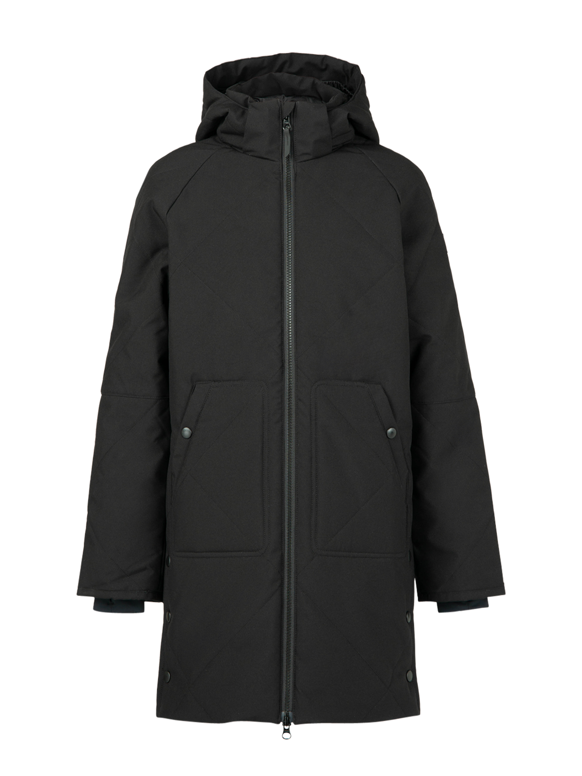 Madwelly Mädchen Puffer Jacke | Schwarz
