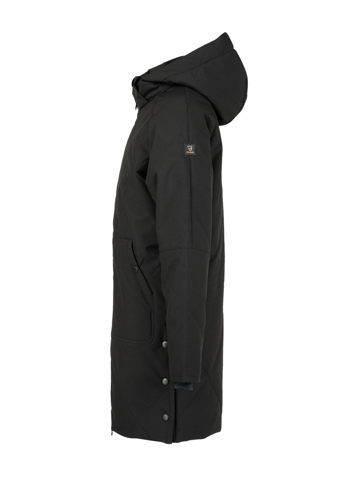 Madwelly Mädchen Puffer Jacke | Schwarz