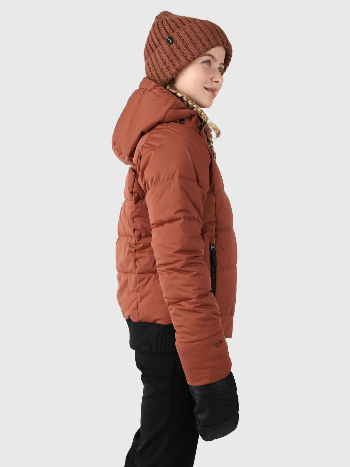 Suncrown Girls Puffer Snow Jacket | Brown