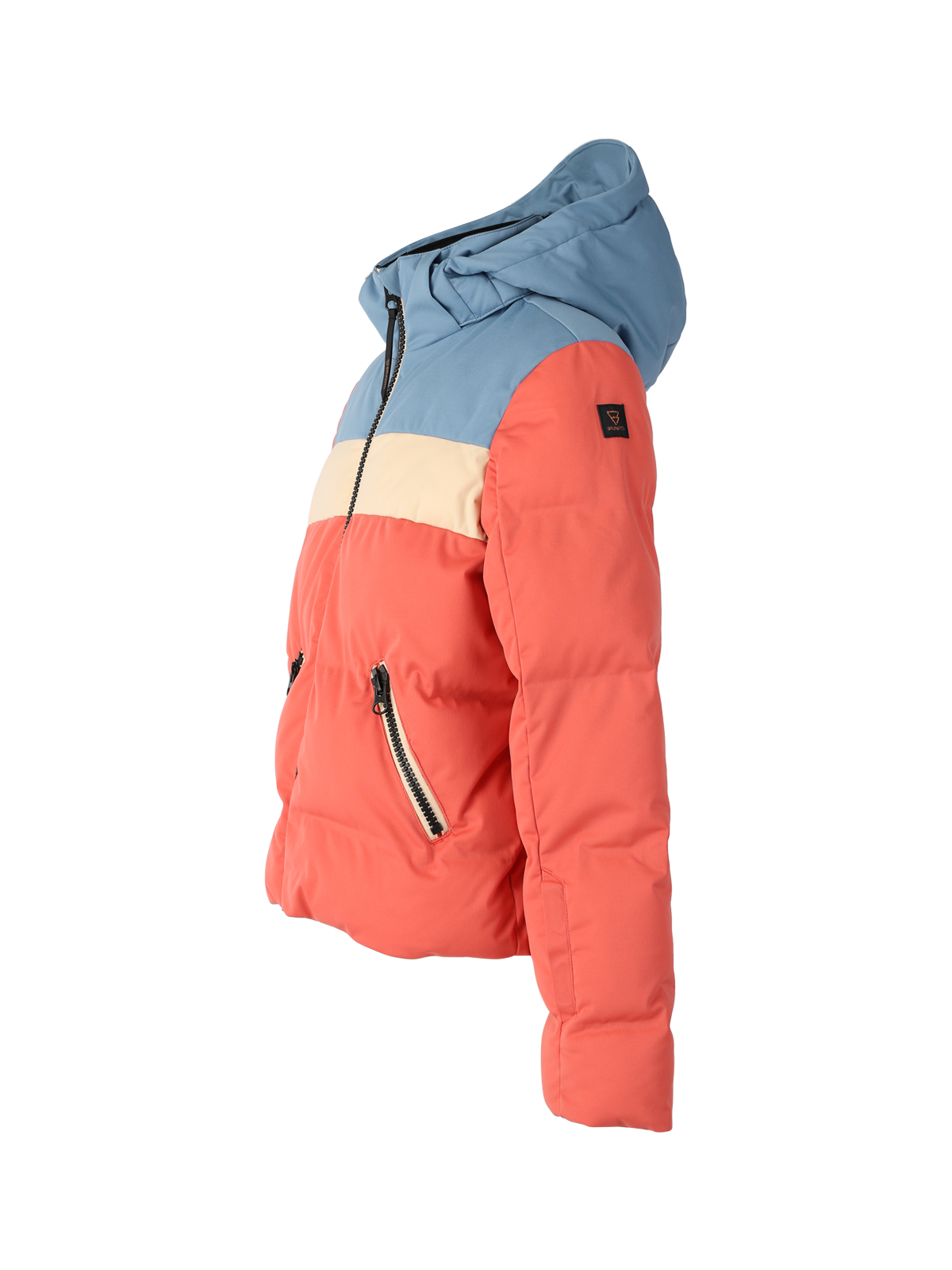 Niagony 女童羽绒雪地夹克 | 红色