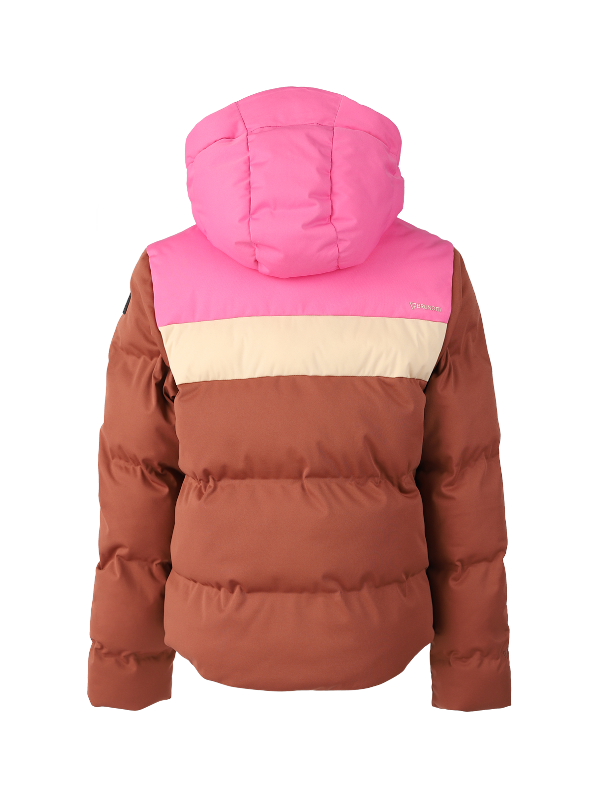 Niagony 女童羽绒雪地夹克 | 棕色