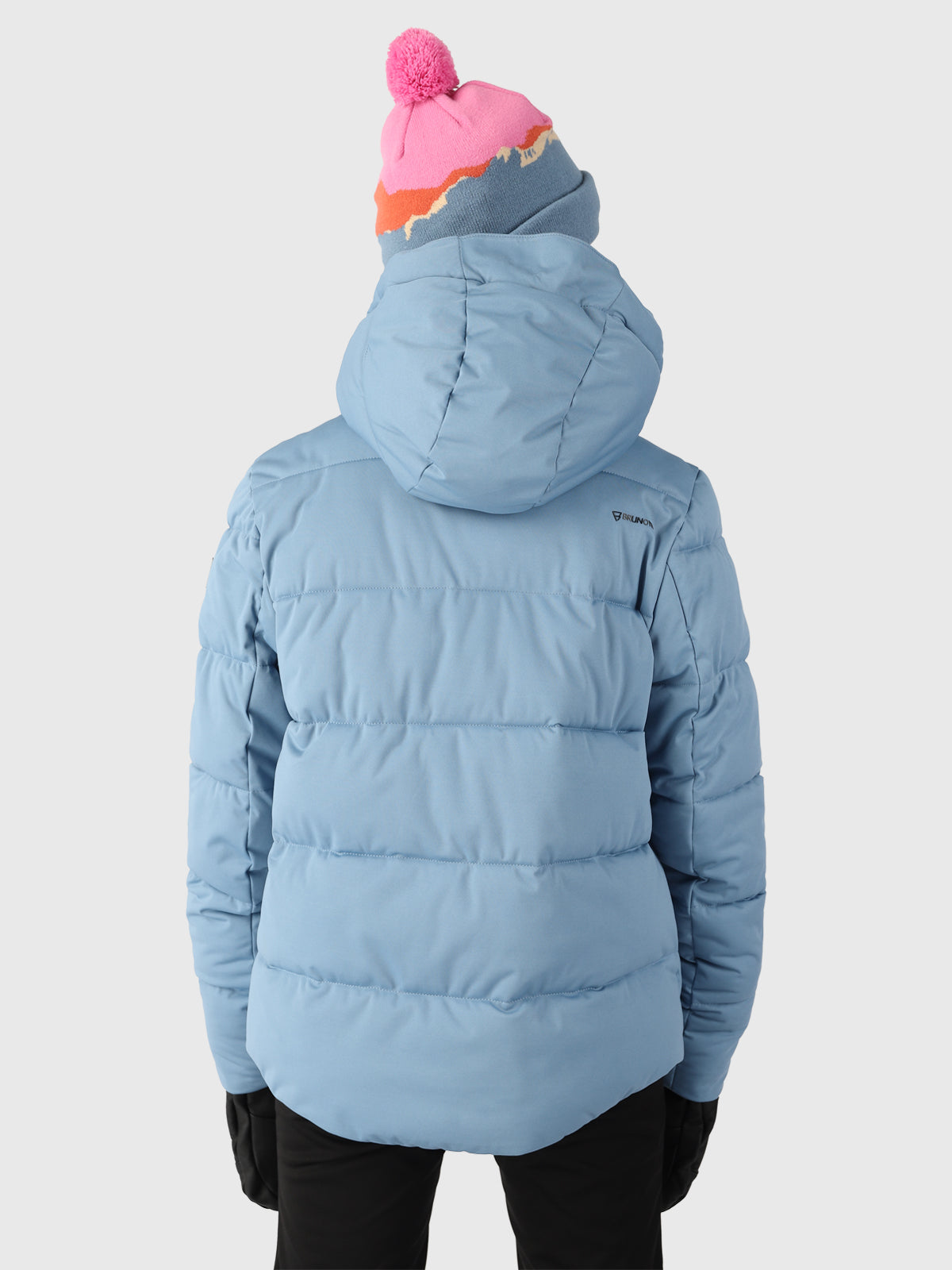 Iraika Girls Puffer Snow Jacket | Blue