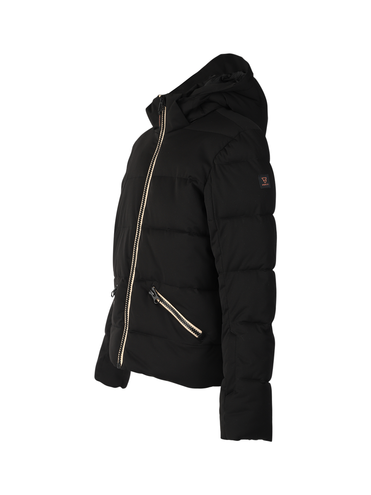 Iraika Girls Puffer Snow Jacket | Black