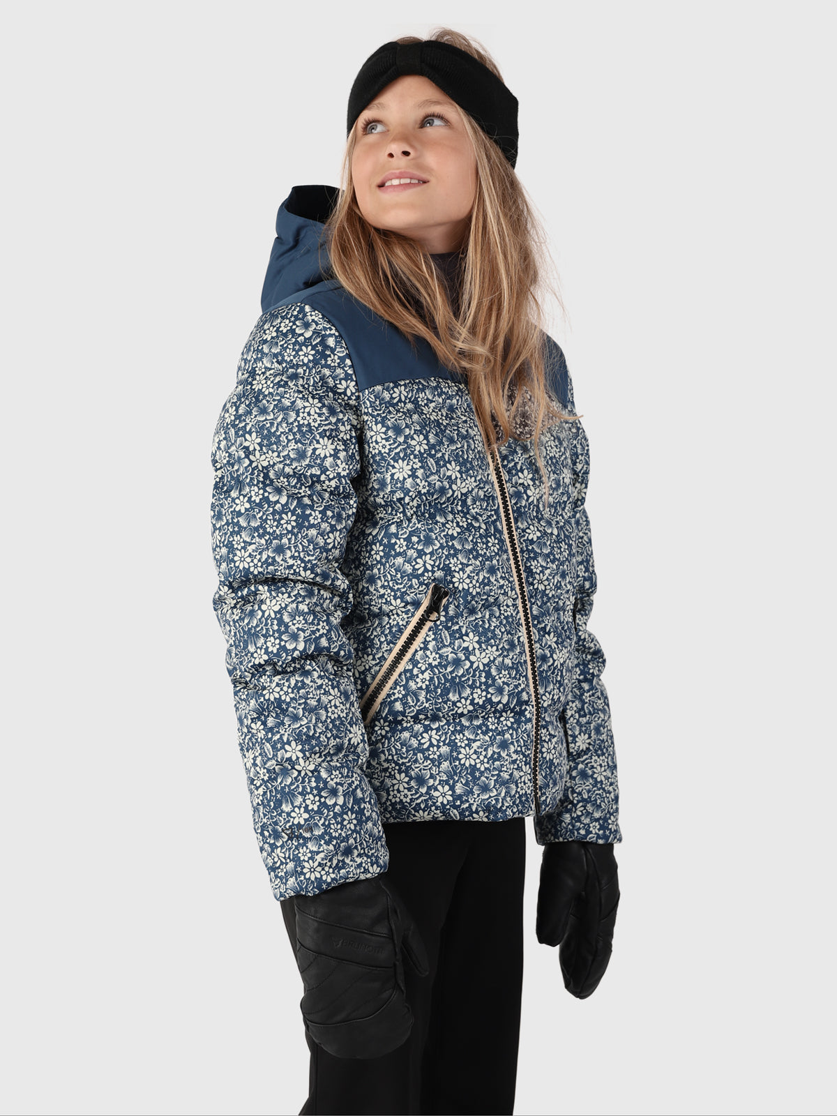 Minowan Mädchen Puffer Skijacke | Blau