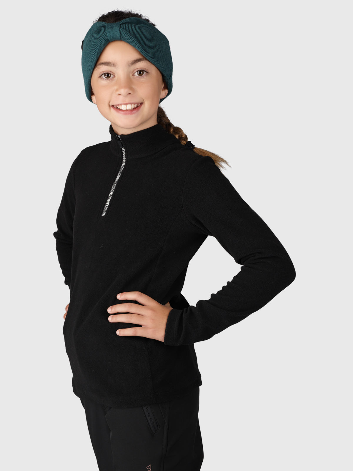 Mismy-N Meisjes Fleece | Zwart