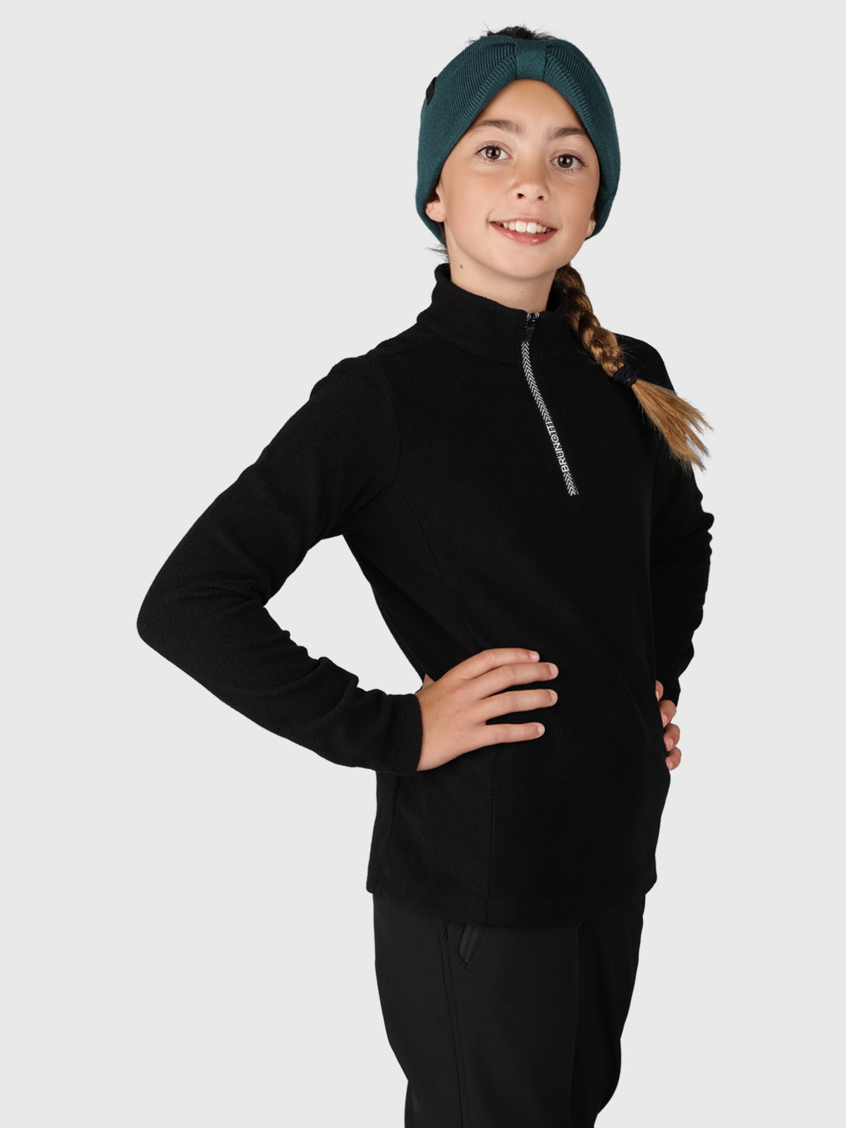 Mismy-N Meisjes Fleece | Zwart