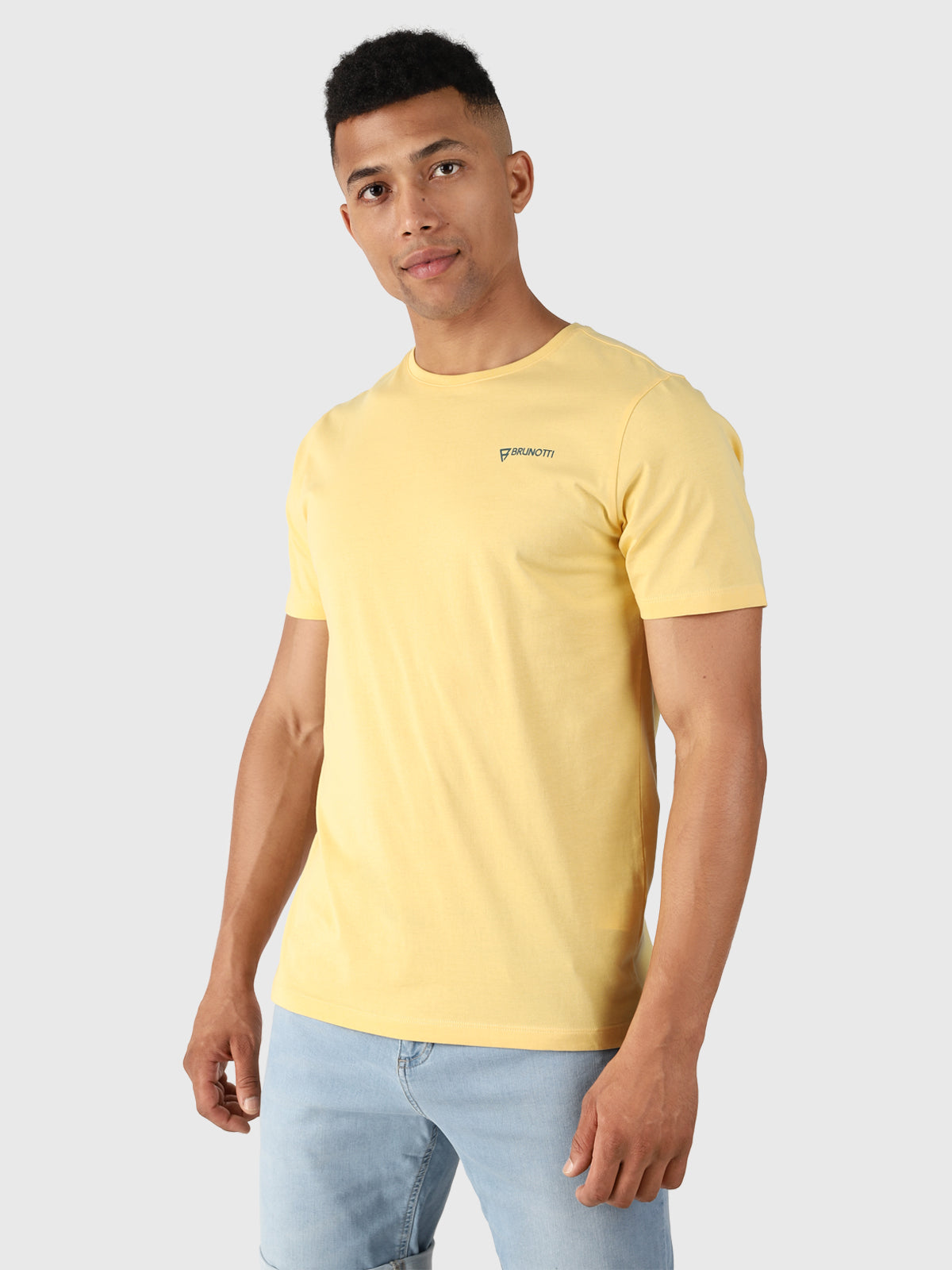 Birrie-R Heren T-shirt | Geel