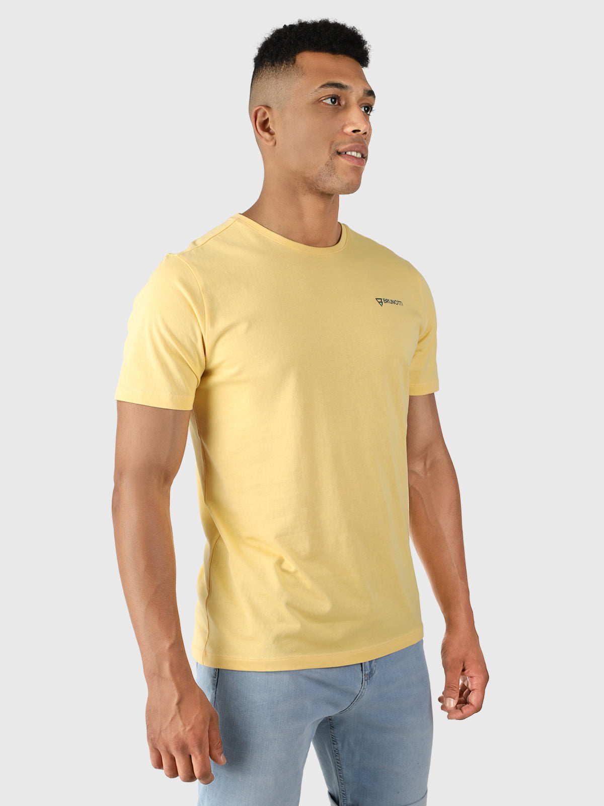 Birrie-R Heren T-shirt | Geel