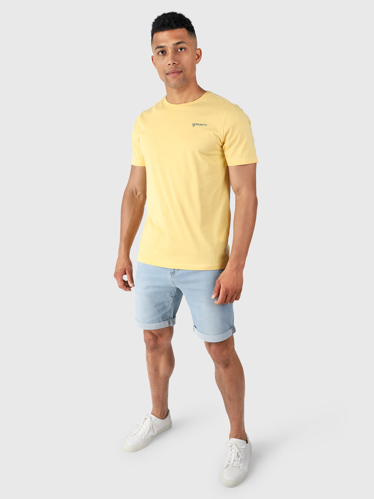 Birrie-R Heren T-shirt | Geel