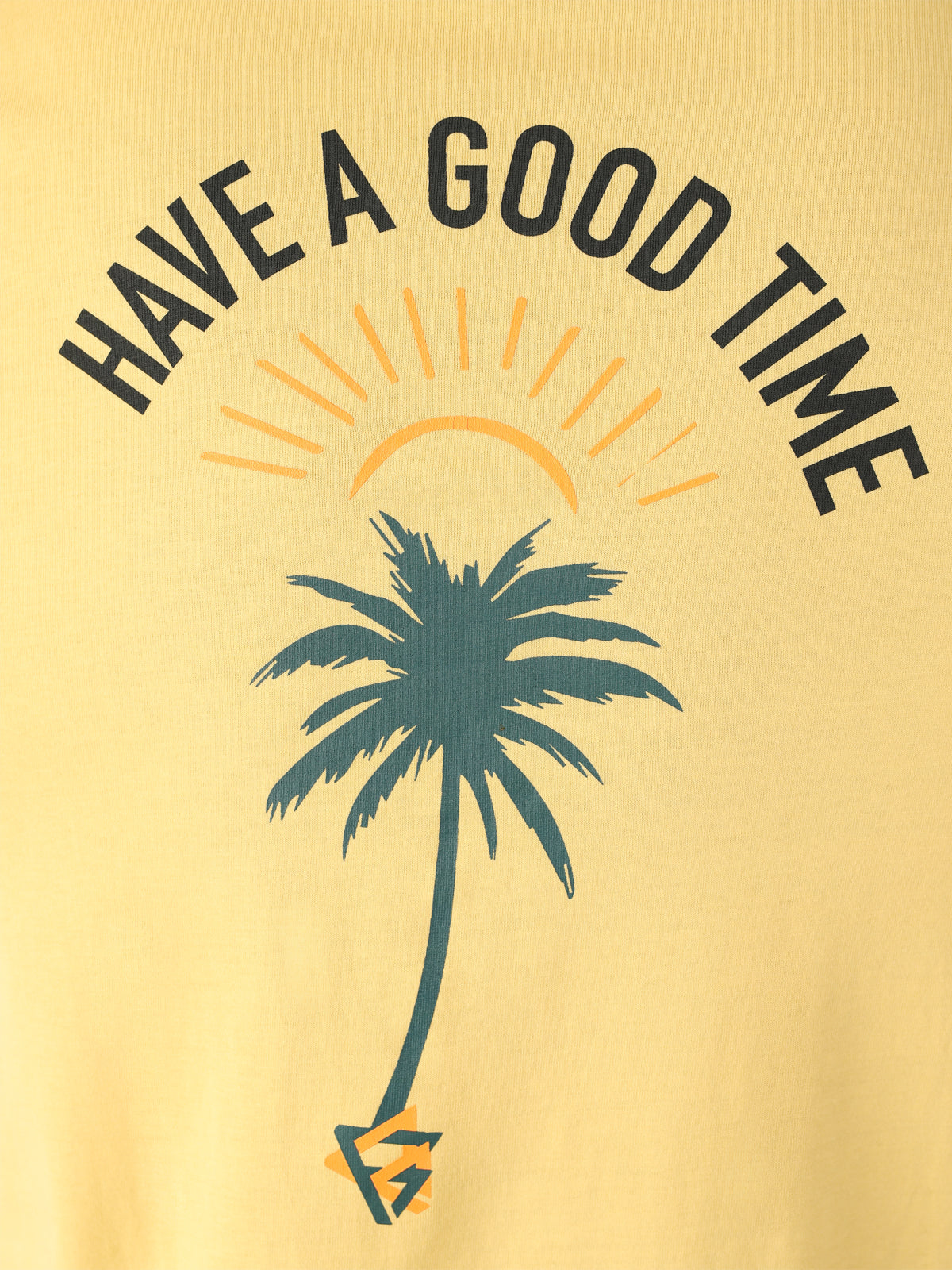 Birrie-R Heren T-shirt | Geel