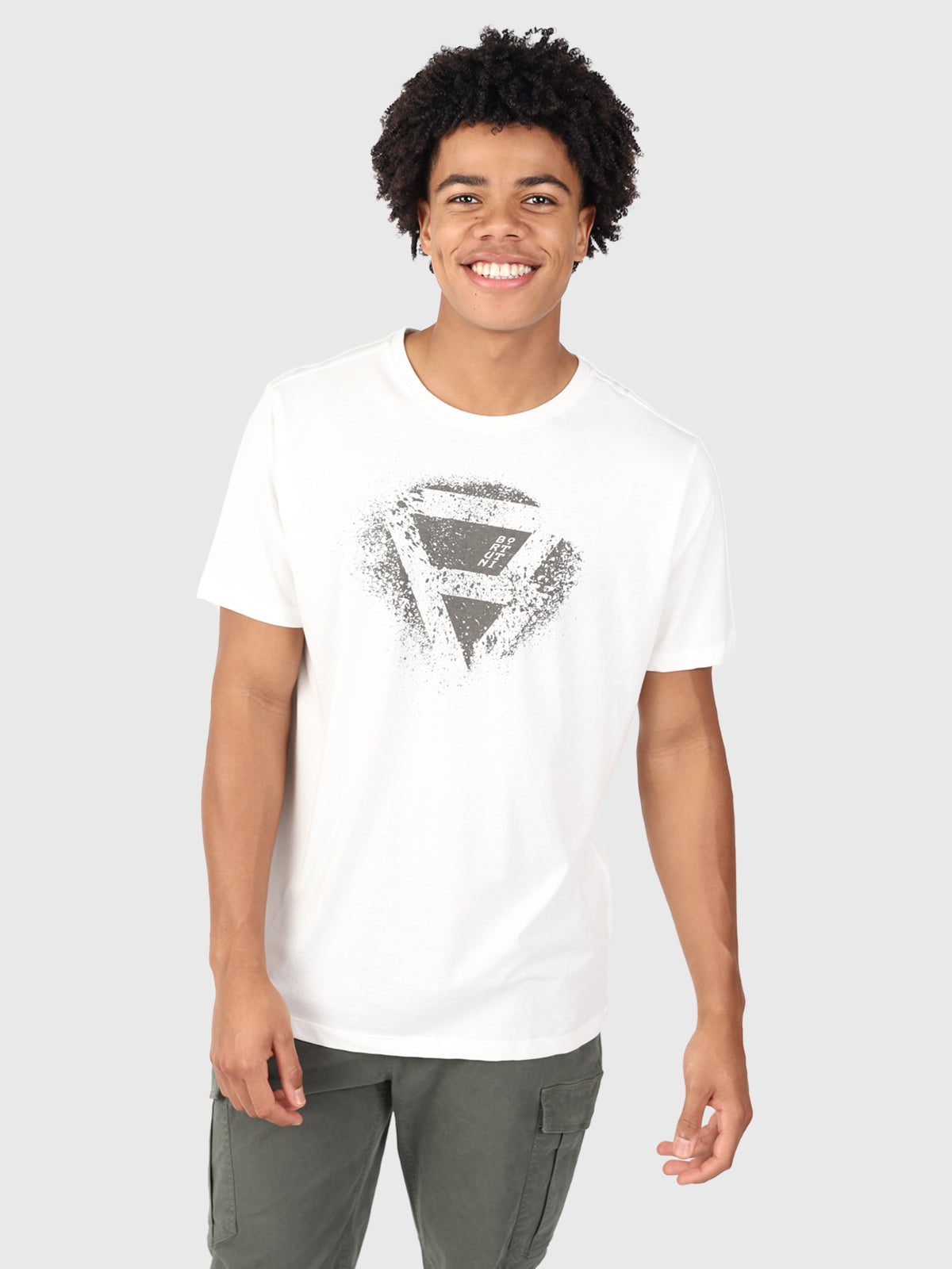 Icon-R Heren T-shirt | Off-White