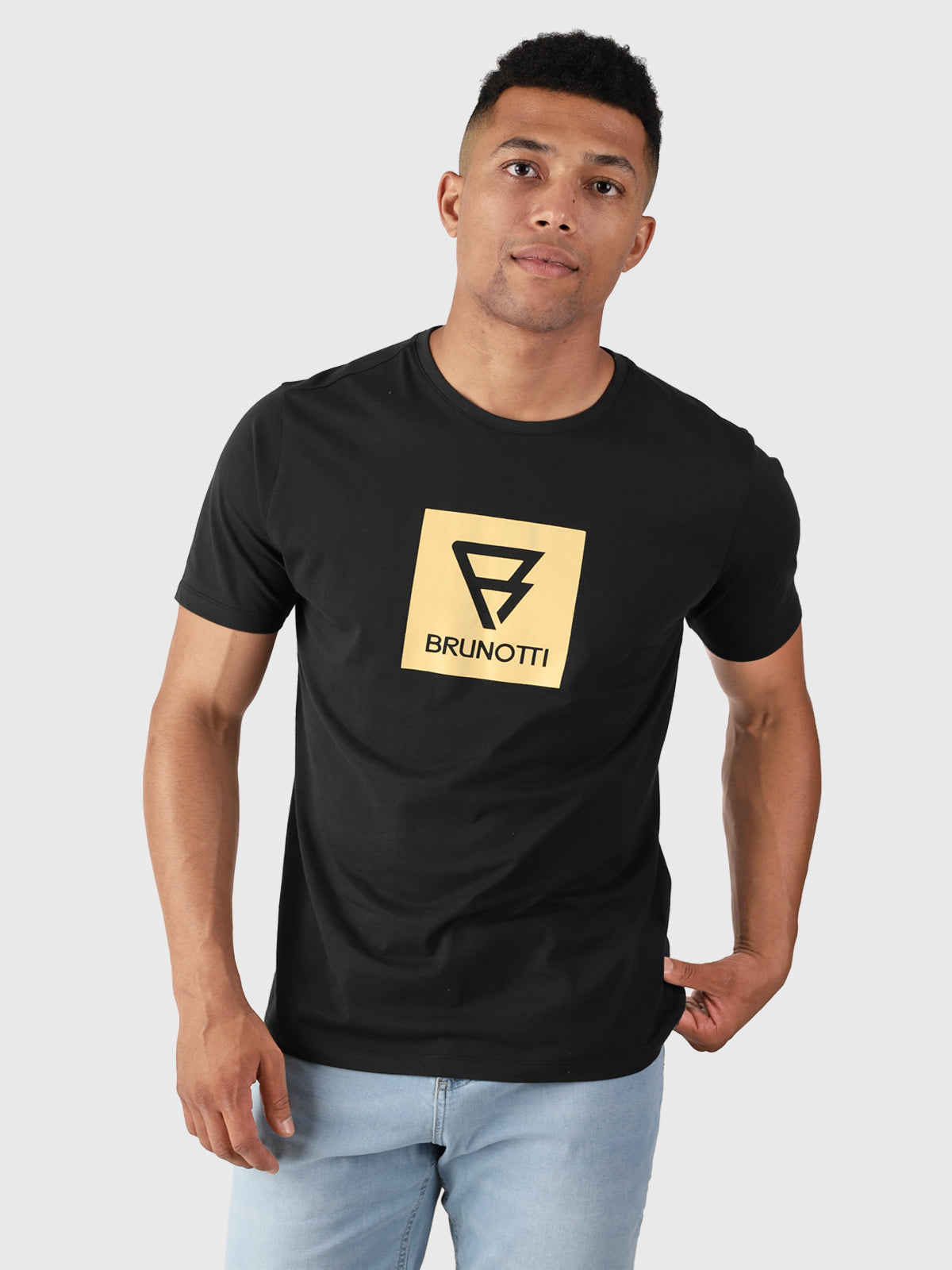 Naval-R Men T-Shirt | Black