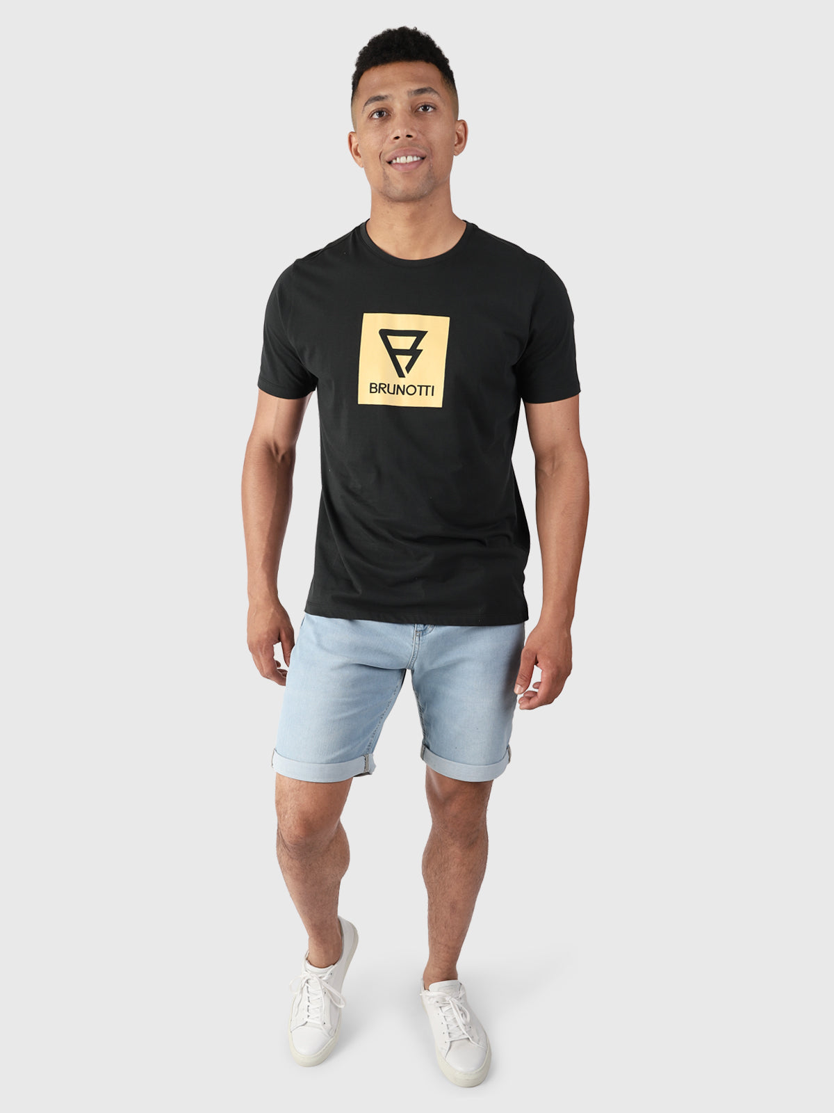 Naval-R Herren T-Shirt | Schwarz