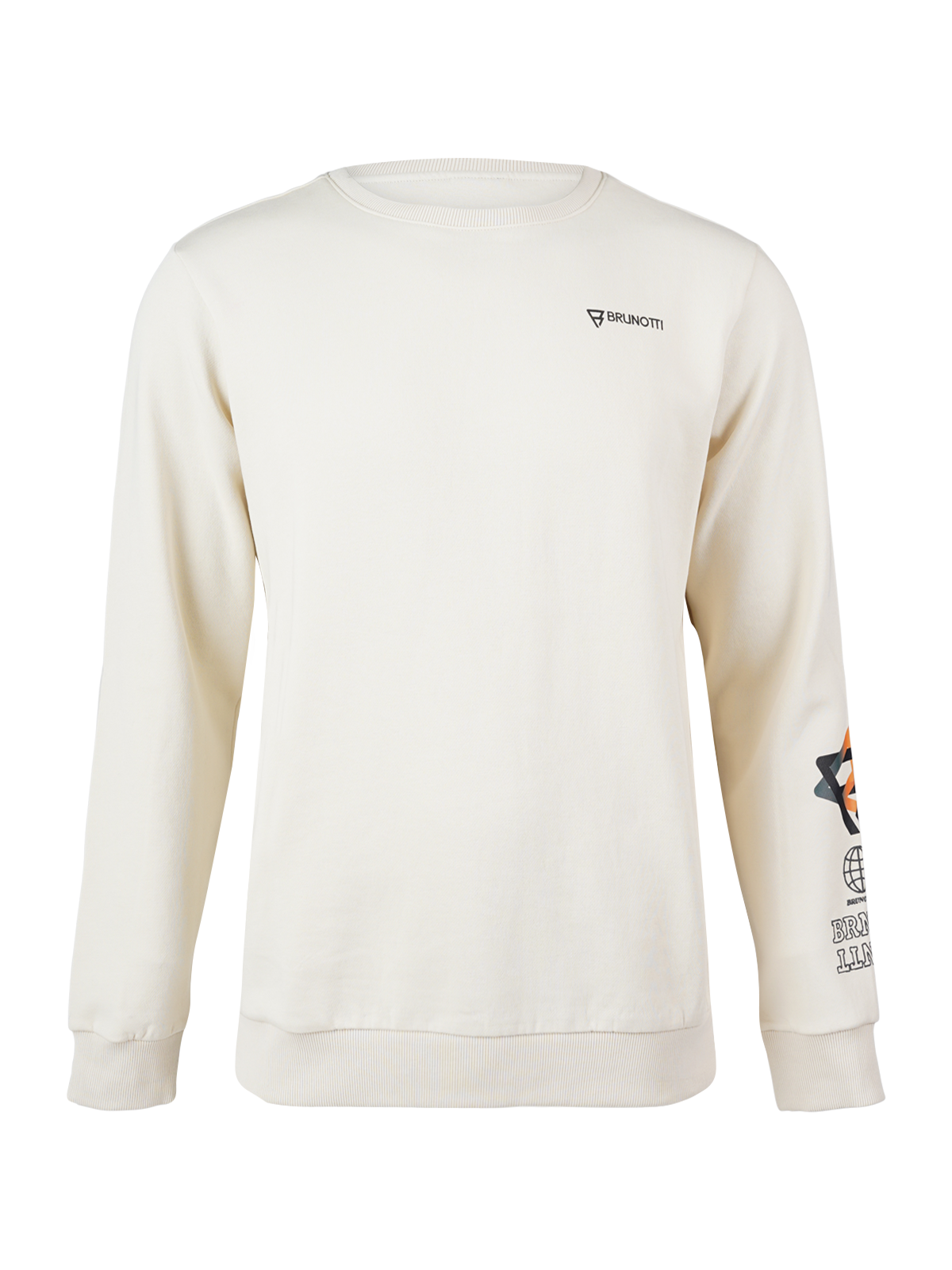 Murray-R Herren Sweatshirt | Weiß-Beige