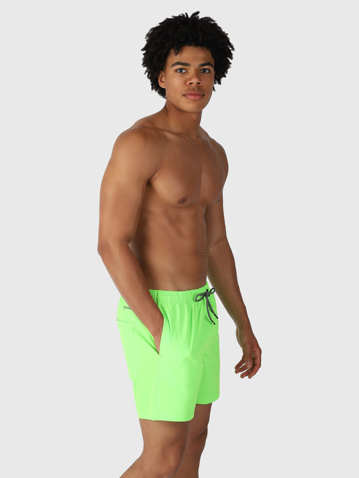 Calaro-R Men Swim Shorts | Green