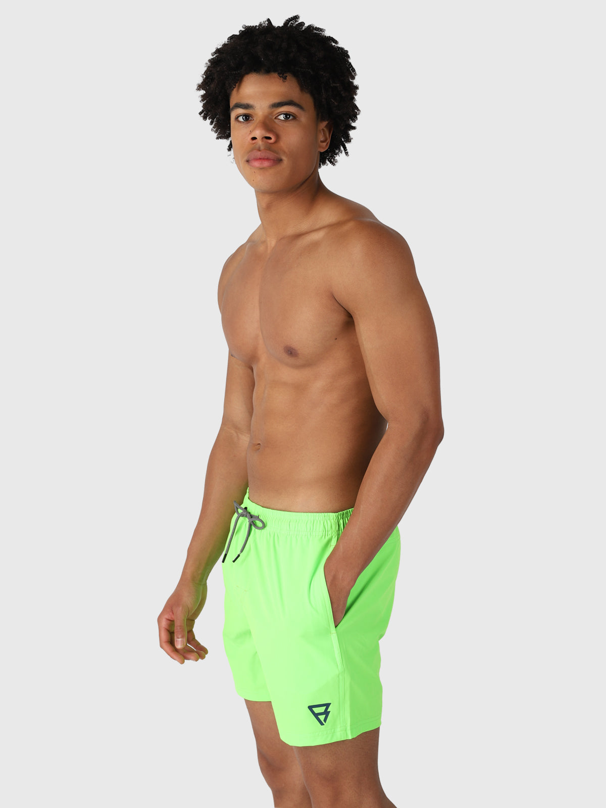 Calaro-R Men Swim Shorts | Green