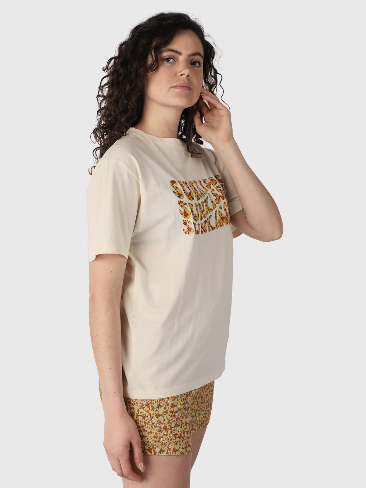 Imani-R Dames T-shirt | Wit