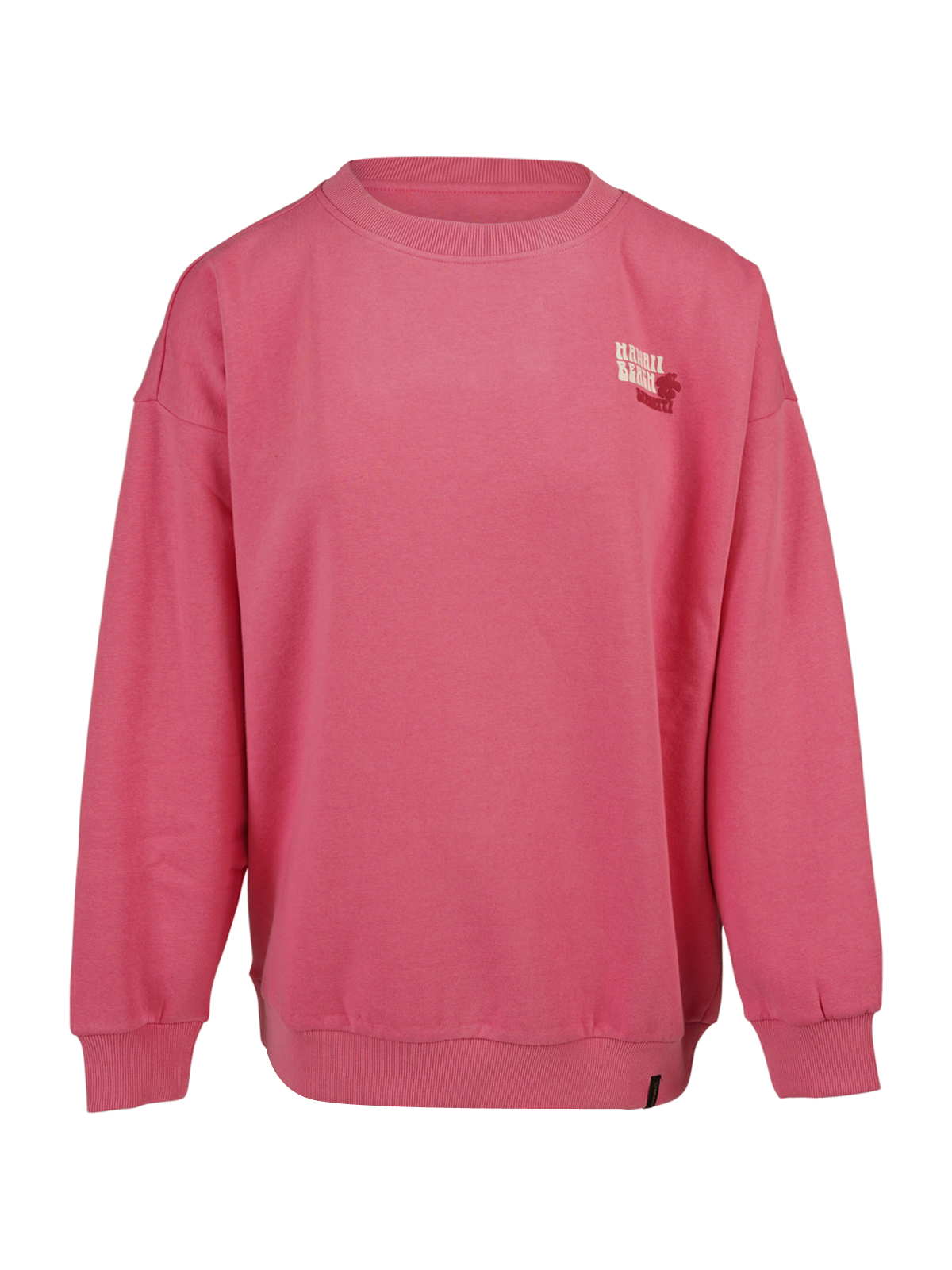 Fiona-R Damen Oversized Sweatshirt | Pink