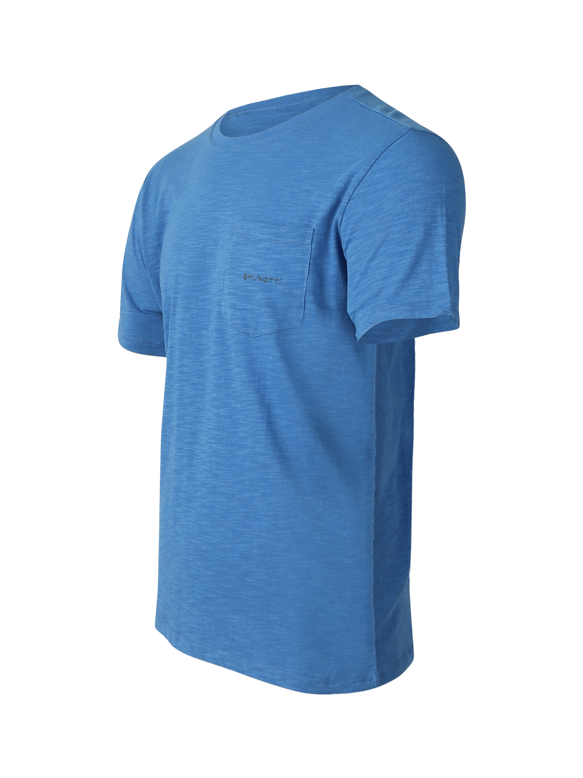 Axle-Slub Men T-shirt | Blue