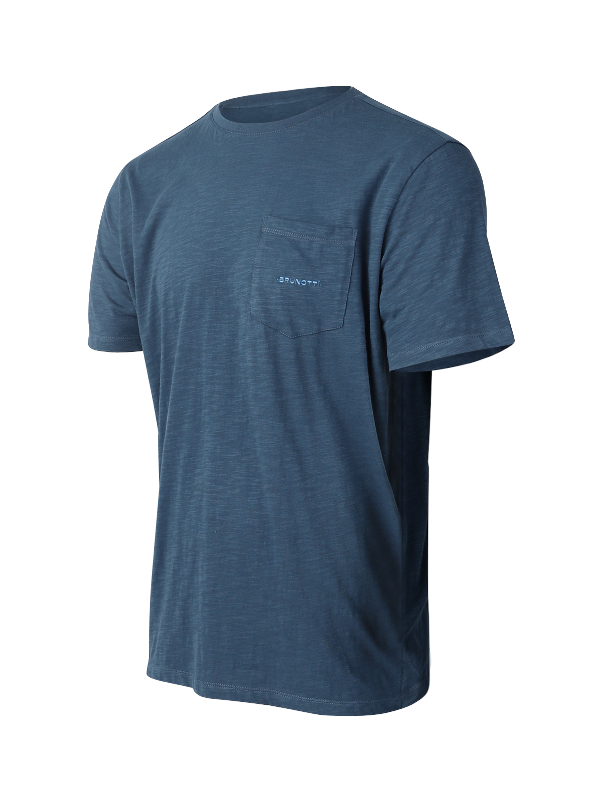 Axle-Slub Heren T-shirt | Blauw