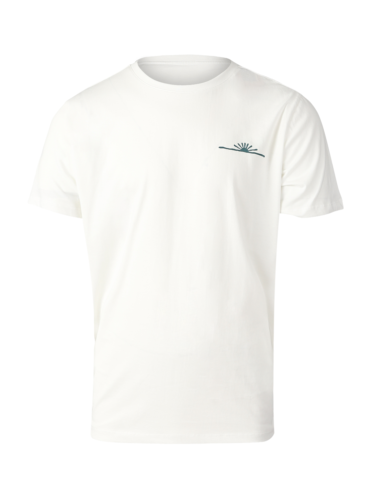 Sun-Logo Heren T-shirt | Off-White