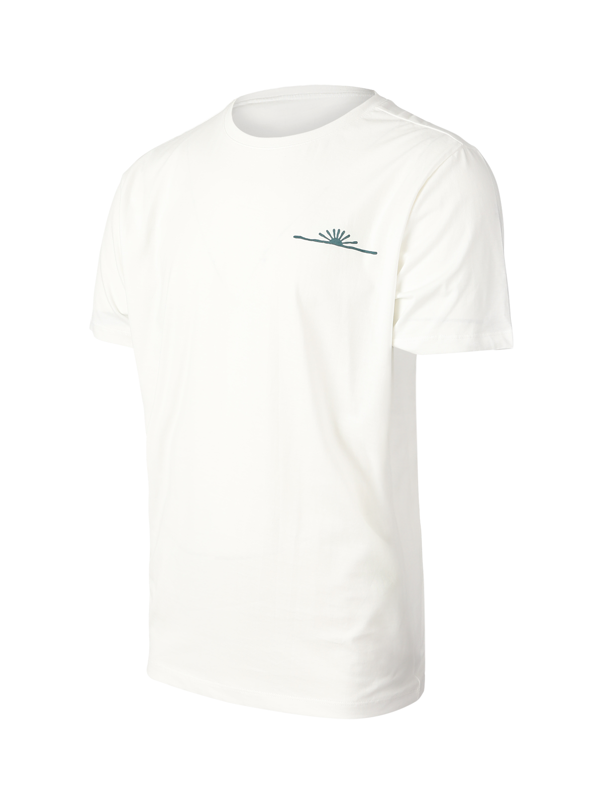 Sun-Logo Herren T-shirt | Off-White