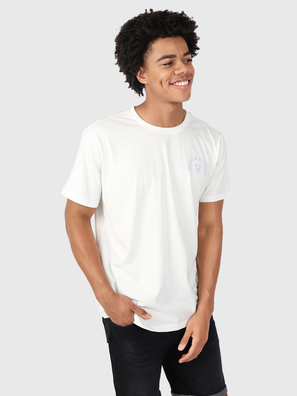 Kingfin Men T-shirt | Off-White