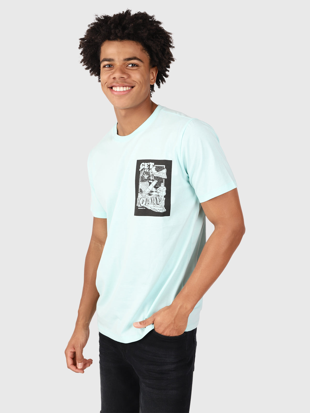 Waterworld Heren T-shirt | Mint